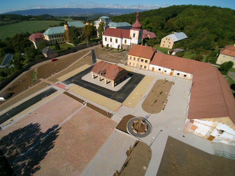 Kostomplaty - historické centrum